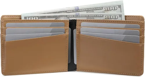 Vista 94 de Lanyani Carteras RFID Bifold Simple