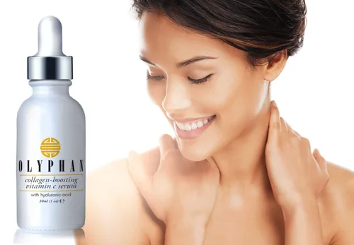 Vista 3 de Suero orgánico de vitamina C con ácido hialurónico para la cara; suero facial antienvejecimiento natural para una piel saludable. Unisex