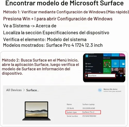 Vista 6 de Futurebatt DYNR01 G3HTA027H - Batería de repuesto para laptop Microsoft Surface Pro 4 1724 12.3 pulgadas Tablet Series G3HTA026H G3HTA027H 7.5V