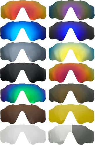 Vista 2 de Wetnenss Lentes de repuesto para Oakley Jaw-breaker OO9290 Sunglass0.059in Polarizadofácil de instalar