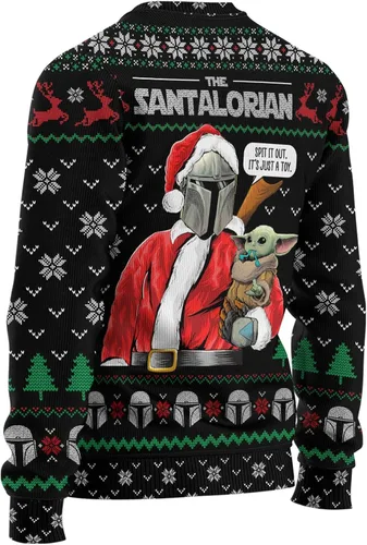 Vista 3 de 34HD Suéter feo de Navidad de película suéter feo de Navidad suéteres feos de película suéteres de película Púrpura
