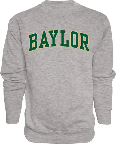 Vista 14 de Blue 84 NCAA para hombre Sudadera de cuello redondo con nombre de equipo jaspeado en color oscuro