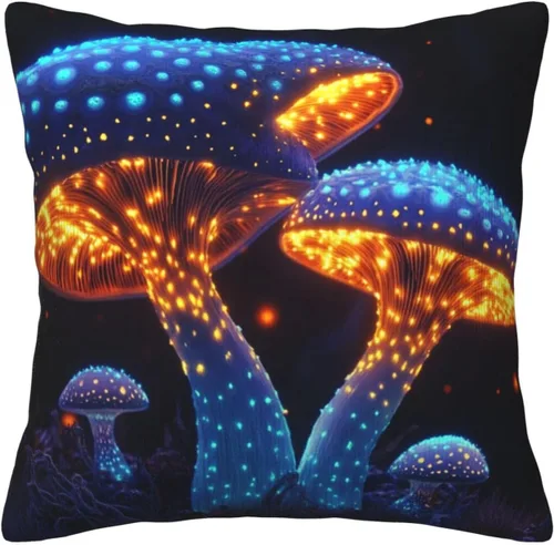 Vista 9 de 2 fundas de almohada de pana, fundas de almohada cuadradas suaves y cuadradas para sofá, sala de estar, 16 x 16 pulgadas