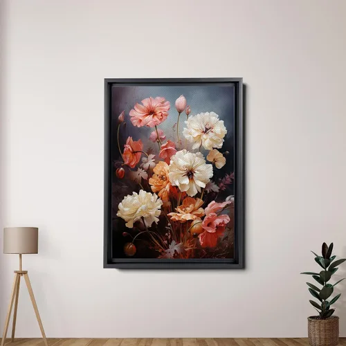 Vista 5 de Nature's Abundance, Wild Flowers Landscape Prints, A Captivating Farmhouse Art Celebrating the Beauty of Floral Splendor, Canvas, Home Decor
