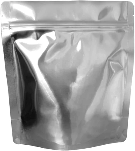 Vista 2 de PackFreshUSA: Paquete de 100 bolsas de Mylar de 7 mil cuartos, absorbentes de oxígeno de 200 cc, esquinas redondeadas, guía de almacenamiento