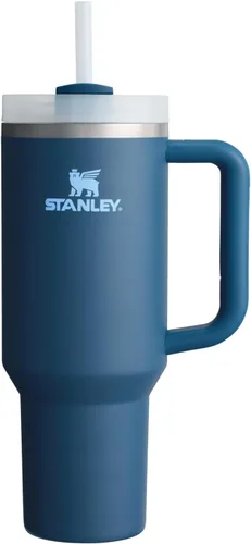 Vista 273 de STANLEY Quencher H2.0 Vaso Térmico con Asa y Pajita 64 oz Tapa Flowstate de 3 Posiciones Gran Capacidad para Viajes y Deportes Vaso de Acero
