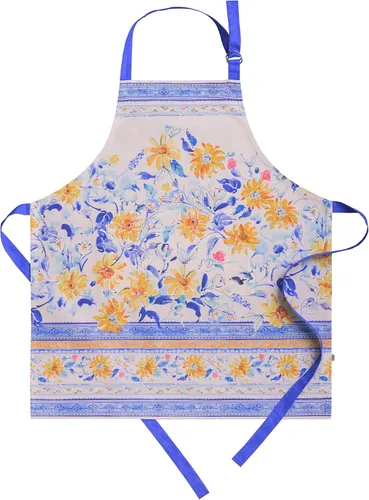 Vista 777 de Maison d' Hermine Delantales para mujer con bolsillo, 100% algodón (27.50 x 31.50 pulgadas)