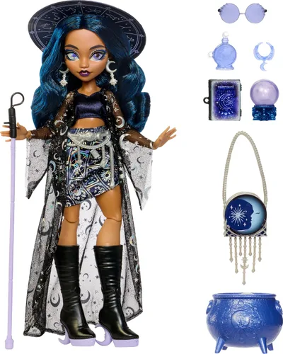 Vista 5 de Monster High Muñeca, Hechizo de Luna Magia Claire de Luna