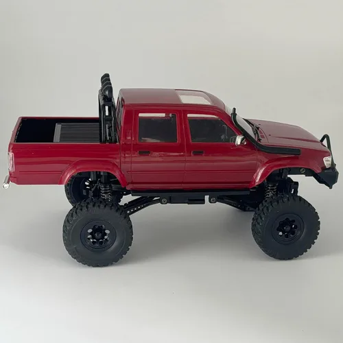 Vista 7 de WPLDEWAN 1/16 RC Crawler WPL C64-1 Camión de control remoto Off Road