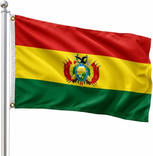 Vista 103 de DMSE - Bandera nacional beninesa beninesa de la República de África Occidental, 2 x 3 pies, 100 % poliéster, 100 % poliéster, resistente a los rayos