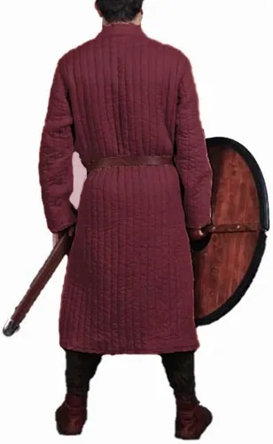 Vista 2 de Gambeson - Chaqueta acolchada gruesa para disfraz, de algodón, SCA LARP