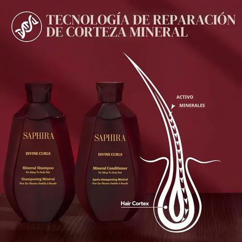Vista 5 de Saphira Healing Repair Shampoo & Conditioner Duo