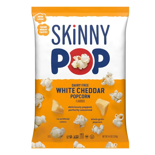 Vista 19 de SkinnyPop Palomitas de maíz, lima de aguacate, aperitivo de grano entero, aperitivo sin lácteos, bolsa de 4.4 onzas