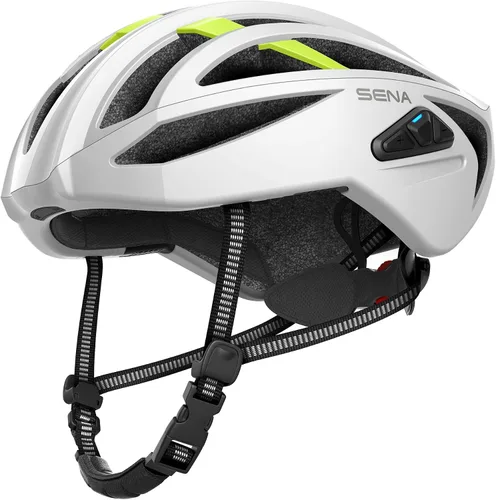 Vista 7 de Casco de Ciclismo en Carretera Sena R2 / R2 EVO / (Alexa Incorporada) solo R2X, Comunicaciones Inteligentes Bluetooth y de Intercomunicador de Malla