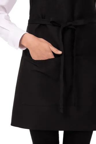 Vista 4 de Chef Works V-Neck Tuxedo Delantal