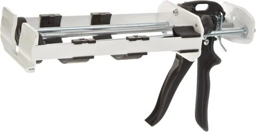 Vista 3 de PC Products Pistola de calafateo dispensadora de acero, pistola de cartucho de varilla lisa de 1/10 galones, 8.5 fl oz, 900550