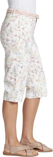 Vista 3 de Gloria Vanderbilt Mila - Pantalón corto con cinturón para mujer