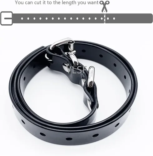 Vista 7 de Correa de collar para perros ETPET para la mayoría de receptores de collar de entrenamiento electrónico: Correa de TPU para mascotas, ajustable