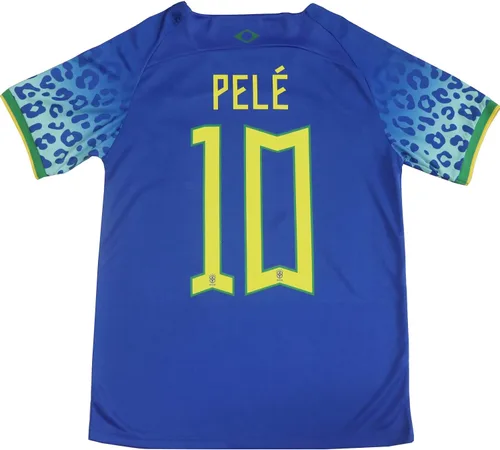 Vista 3 de SEEMBELL Brasil Vintage Legend 10 9 - Juego de calcetines de fútbol para niños, tallas juveniles