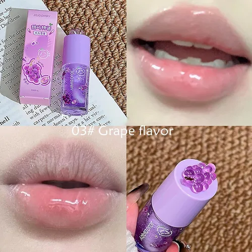 Vista 6 de Juego de 4 aceites hidratantes para brillo labial, brillo
