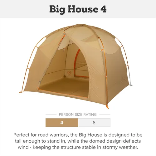 Vista 2 de Big Agnes Base grande de la casa/tienda de campaña del coche