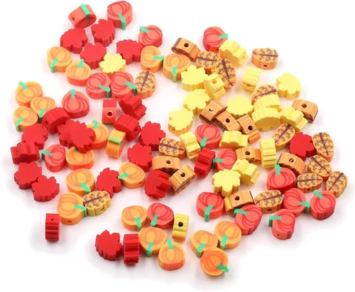 Vista 29 de 100 piezas de cuentas de arcilla polimérica Heishi espaciadoras mixtas, suministros para hacer pulseras, pendientes, collares de bricolaje, Bandera