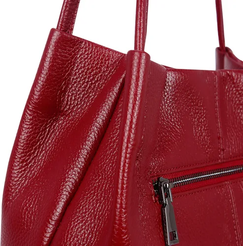 Vista 5 de Iswee - Bolsos de cuero genuino, diseño de hombro Hobo, bolsos para mujer