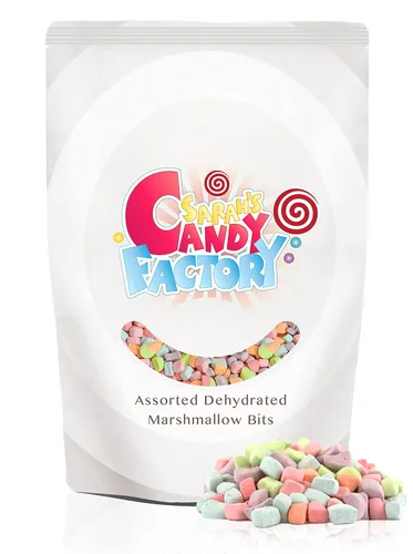 Vista 8 de Sarah's Candy Factory Brocas de malvavisco deshidratadas surtidas (bolsa de 8 onzas)