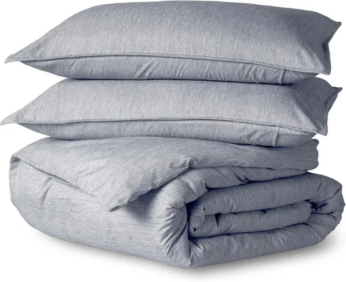 Vista 32 de Bare Home - Funda de edredón de ropa de cama extra larga - Colección premium de 1800 hilos súper suave - Funda de edredón ligera y fresca - Ropa