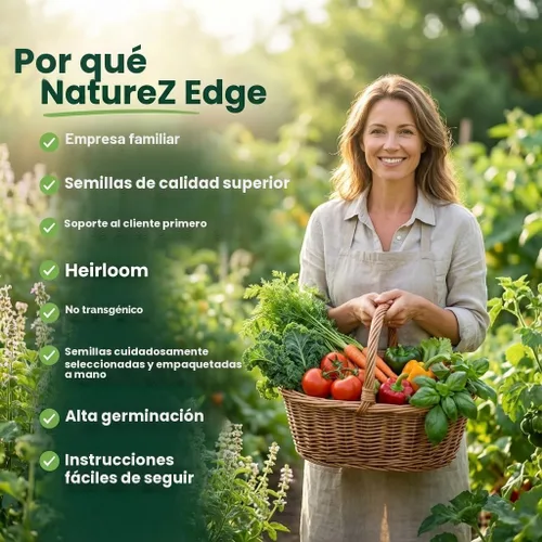 Vista 5 de Kit de semillas de 5 variedades de hierbas, orégano, cilantro, perejil, albahaca, cebollino