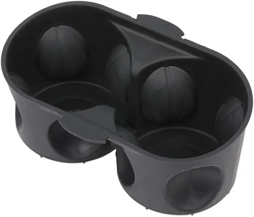 Vista 10 de PIT66 Soporte para taza de consola central, compatible con Dodge Ram 1500 2500 3500 2003-2012 negro mate 6L3Z-18264A01-B