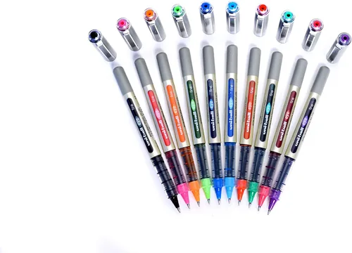 Vista 2 de Uni-ball 148166 0.016 in"Eye Ub-157" Rodillo de Tinta - Gris Verde Verde claro
