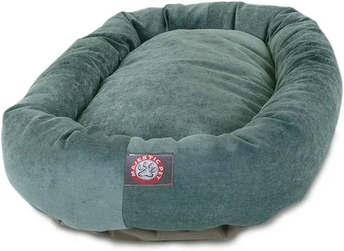 Vista 50 de Majestic Pet Villa - Cama para perros de espuma viscoelástica triturada de 32 pulgadas para perros de tamaño mediano, 32 x 23 x 7 pulgadas, cama