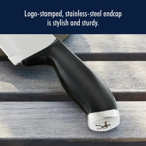 Vista 3 de HENCKELS Silvercap - Juego de 4 cuchillos para carne, acero inoxidable