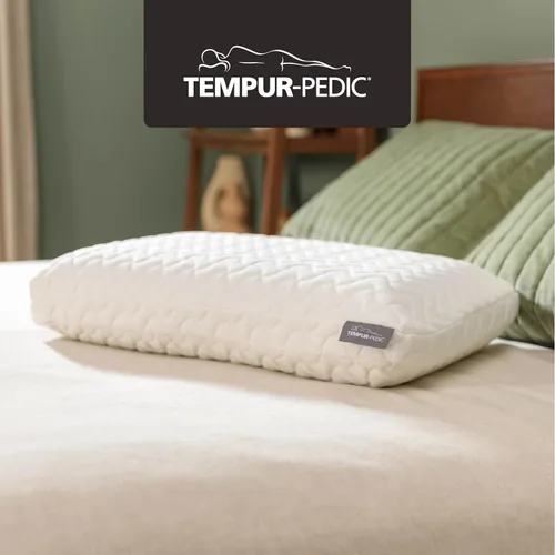 Vista 2 de Tempur-Pedic TEMPUR-Cloud Almohada para dormir, estándar, color blanco