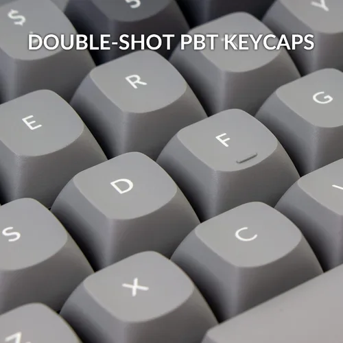 Vista 4 de Keychron Q2 - Versión de perilla de teclado mecánico con cable 65 de diseño QMKVIA macro programable con interruptor Gateron G Pro marrón