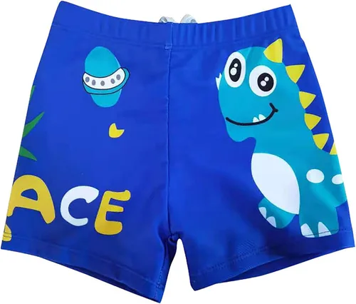 Vista 4 de NautySaurs Traje de baño para niños pequeños
