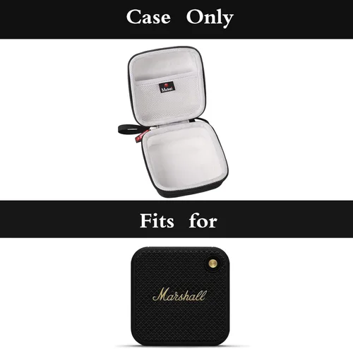 Vista 7 de Estuche rígido de transporte adecuado para Marshall Willen/Marshall Willen II altavoz Bluetooth portátil, a prueba de golpes, funda protectora