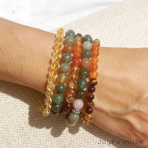 Vista 49 de Premium Handmade Crystal Healing, Gemstone Beaded Gift For Men Women