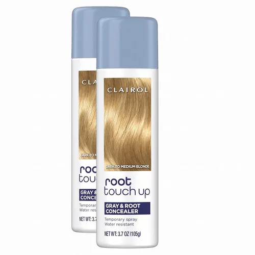 Vista 13 de Clairol Spray para colorear el cabello para retoque de raíz, marrón oscuro