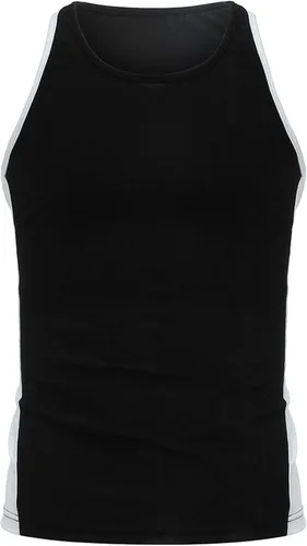 Vista 2 de Camisetas de gimnasio para hombre ajuste seco transpirable y espalda en Y para entrenamiento musculación culturismo fitness camisetas deportivas