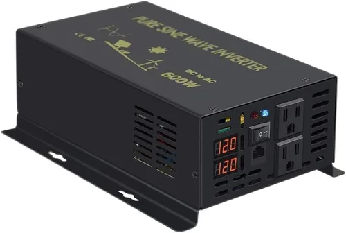 Vista 14 de WZRELB Onda sinusoidal pura de potencia completa 12V a 120V DC a CA inversor de corriente (RBP500S)