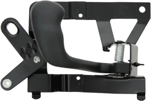 Vista 44 de TRQ Manija Interior de Puerta del Lado del Pasajero Negra Compatible con Ford Bronco 1987-1996 F-150 1987-1997 F-250 1997 F-250 HD F-350