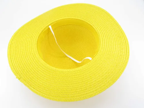 Vista 4 de Yarizm Sombrero de paja con cinta roja para animación disfraz de cosplay