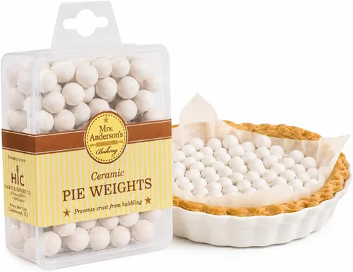 Vista 9 de Mrs. Anderson's Baking Pie Weights Cuentas de Gres de Cerámica Natural para Hornear a Ciegas Resistentes al Calor, Aptas para Alimentos, Fáciles