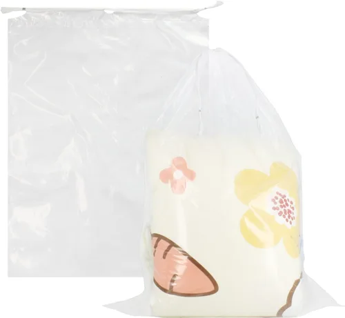 Vista 7 de Paquete de 100 bolsas de zapatos transparentes de 10 x 14 pulgadas