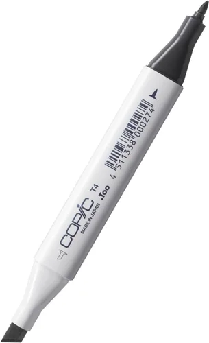 Vista 13 de Copic Marcador de alcohol clásico, de doble punta, R37-Copic, Carmín