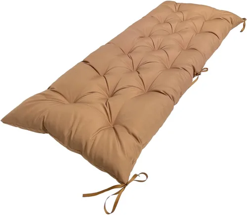 Vista 14 de Cojín de banco para exteriores, color negro, antideslizante, para muebles de exterior, almohadillas gruesas para sillas de patio de 40 pulgadas
