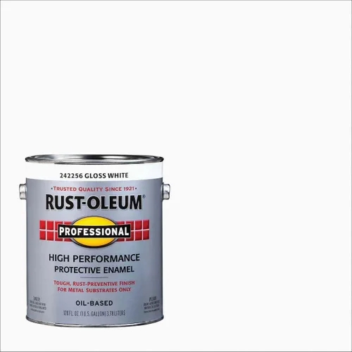 Vista 7 de Rust-Oleum 242256 Esmalte protector profesional a base de aceite blanco de alto rendimiento, 100 COV, 1 galón