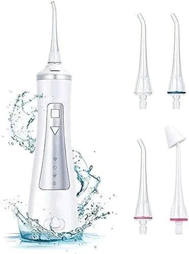 Vista 6 de Irrigador dental inalámbrico avanzado para dientes, encías, aparatos ortopédicos, encías, aparatos ortopédicos, cuidado dental, irrigador oral